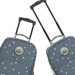 Kinderkoffer - Trolley Happy Prints, Dunkelblau