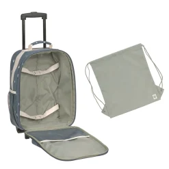 Kinderkoffer - Trolley Happy Prints, Dunkelblau