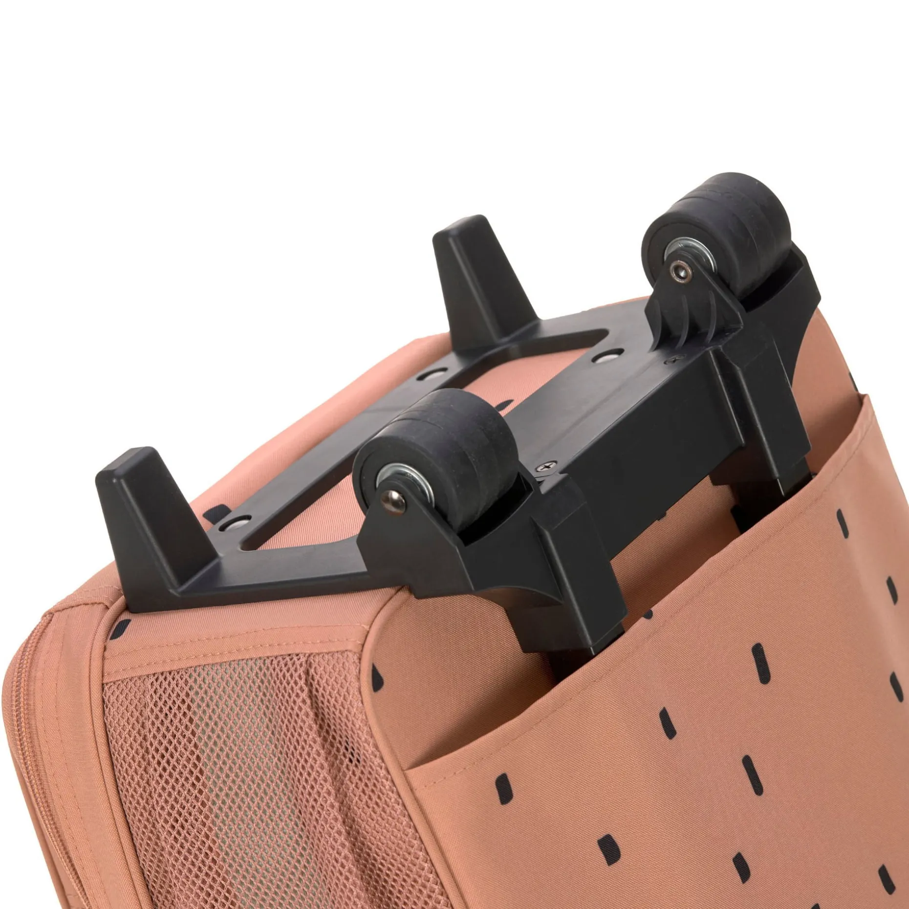 Kinderkoffer - Trolley Happy Prints, Karamell