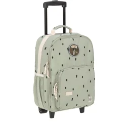 Kinderkoffer - Trolley Happy Prints, Oliv