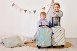 Kinderkoffer - Trolley, Happy Trails, Frosch