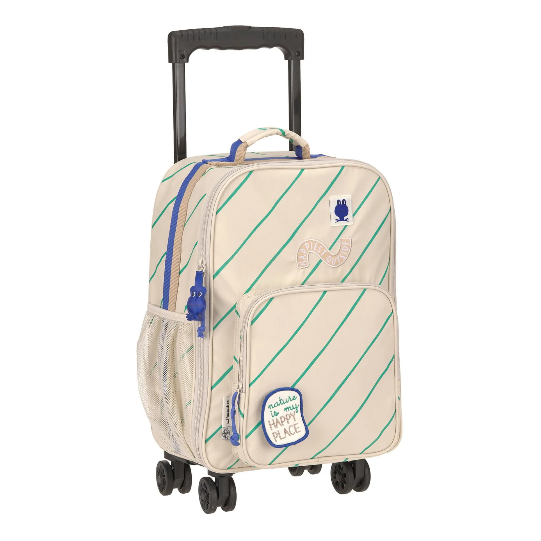 Kinderkoffer - Trolley, Happy Trails, Frosch