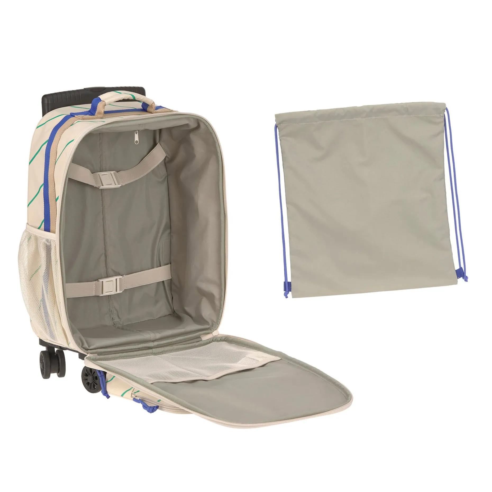 Kinderkoffer - Trolley, Happy Trails, Frosch