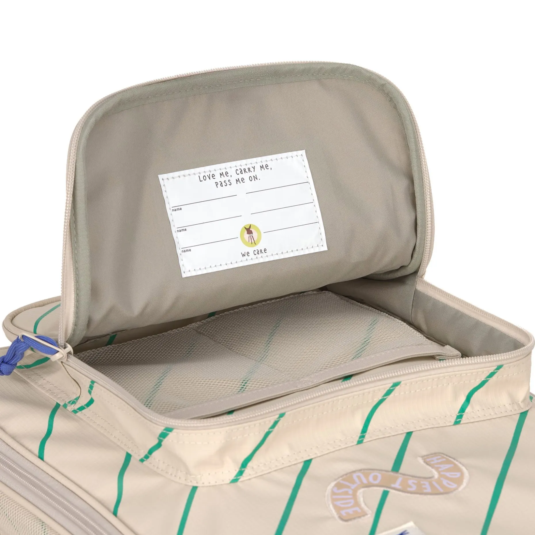Kinderkoffer - Trolley, Happy Trails, Frosch
