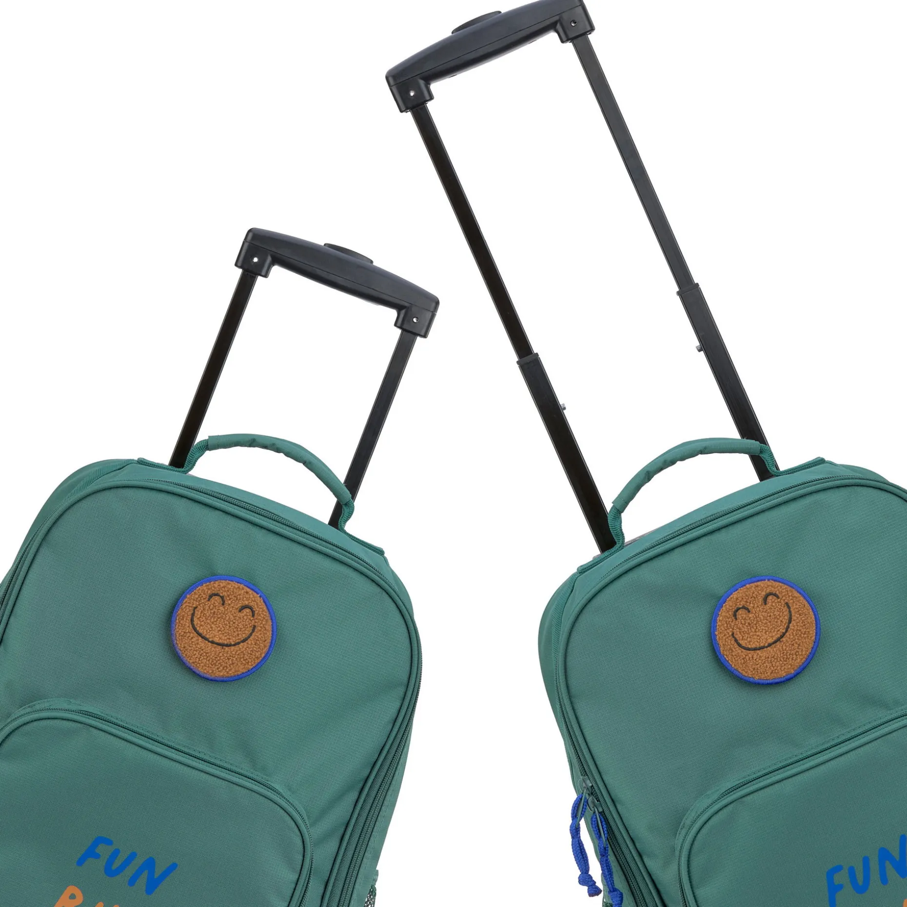 Kinderkoffer - Trolley Little Gang, Dunkelgrün