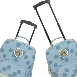 Kinderkoffer - Trolley Pattern Party, Blau