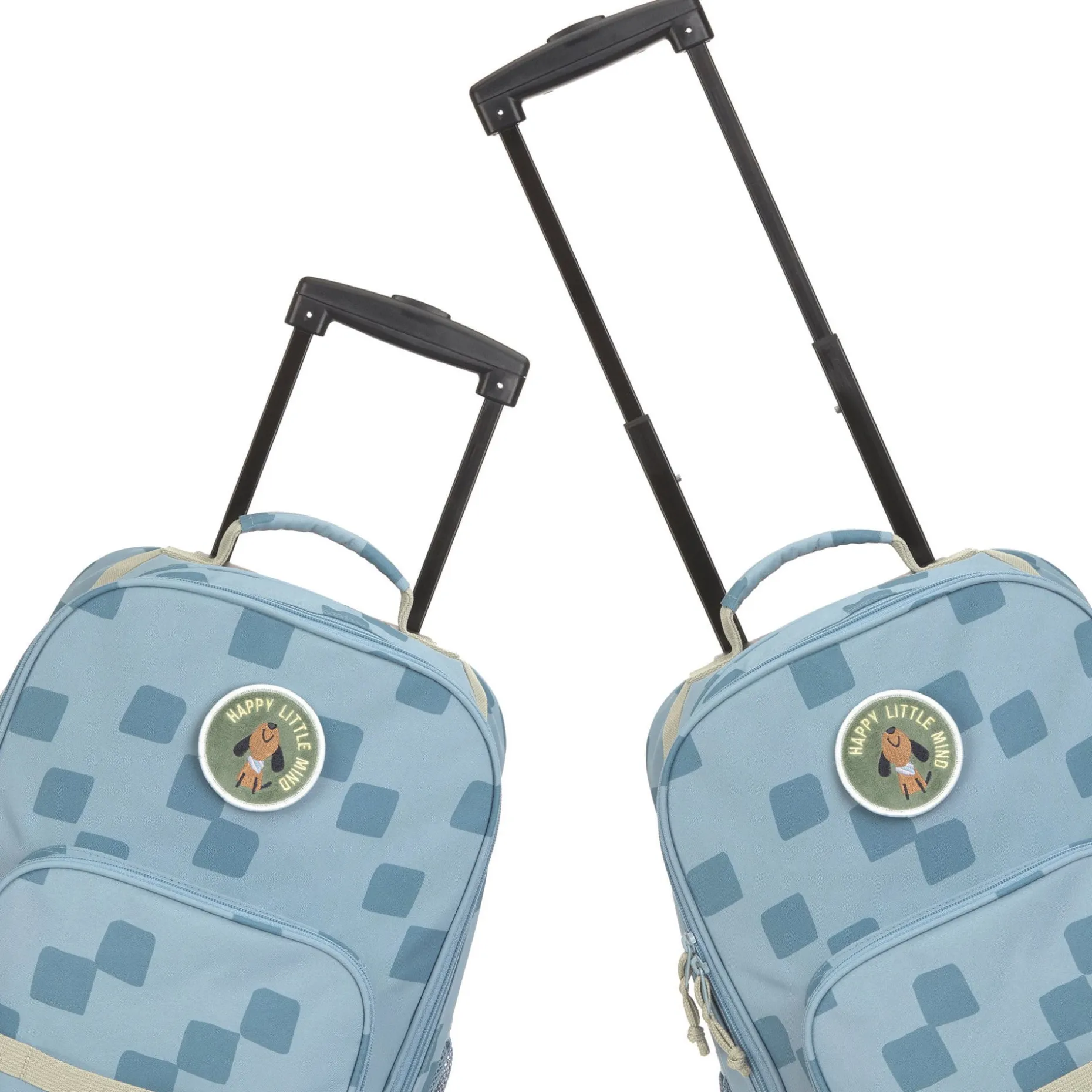 Kinderkoffer - Trolley Pattern Party, Blau