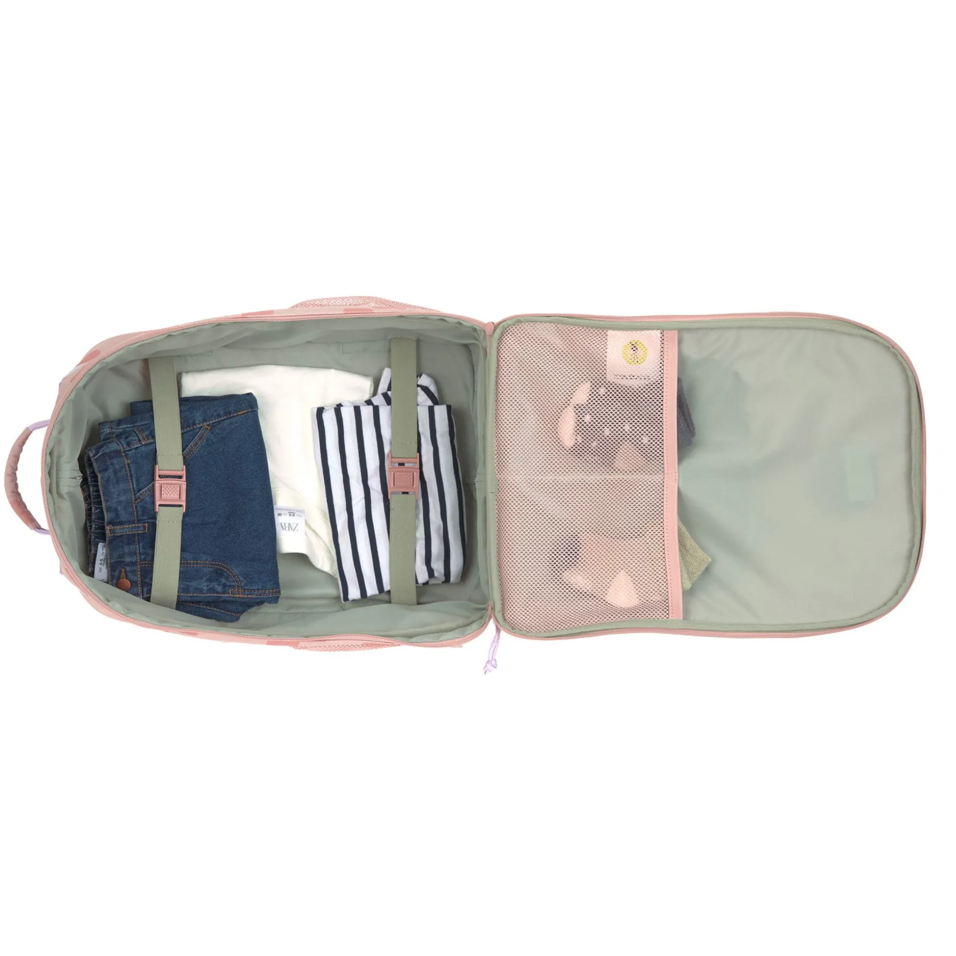 Kinderkoffer - Trolley Pattern Party, Rosa