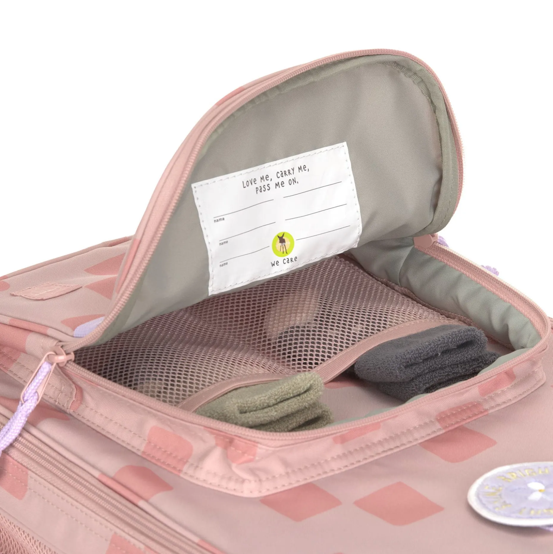 Kinderkoffer - Trolley Pattern Party, Rosa