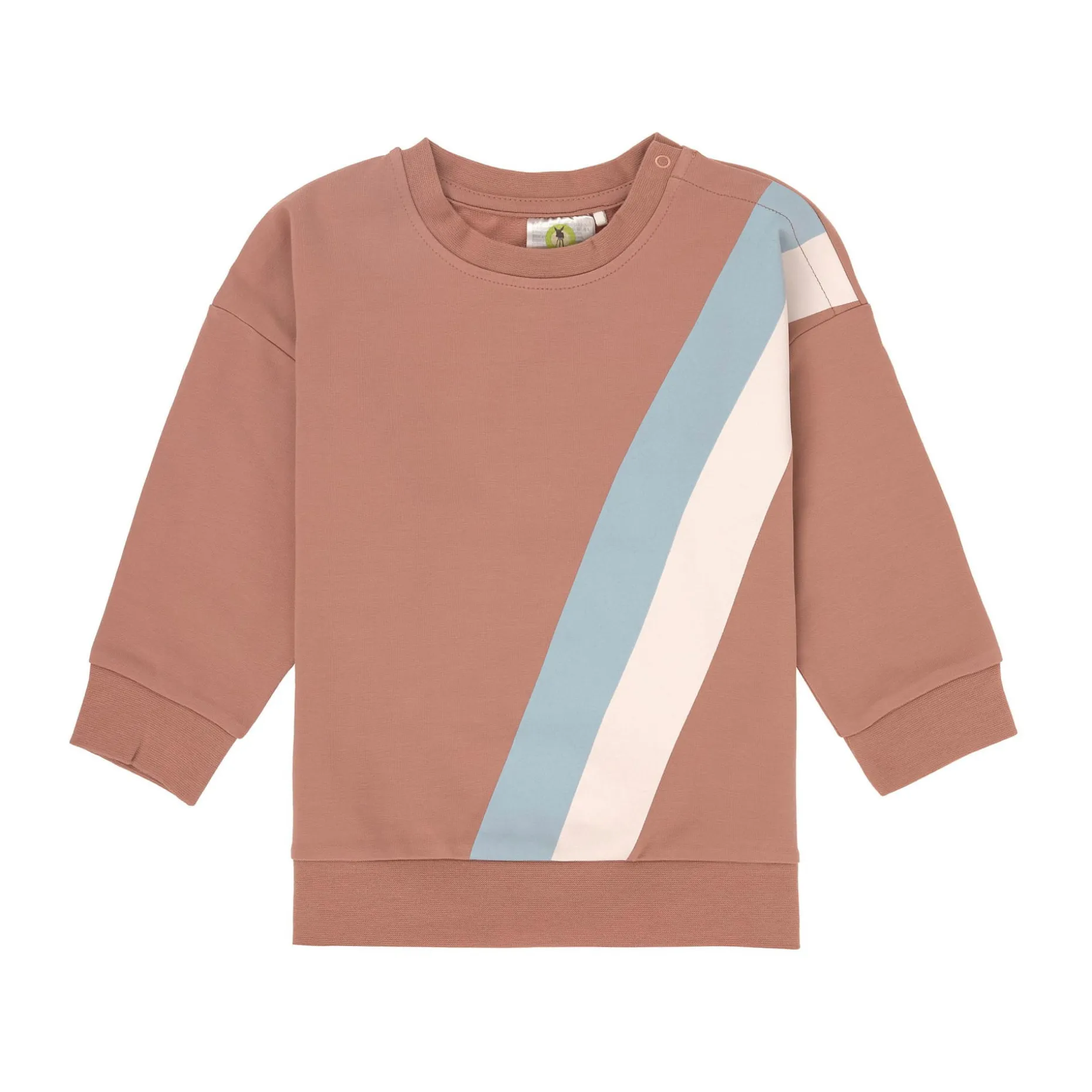 Kinder Pullover - Bio Baumwolle, Braun