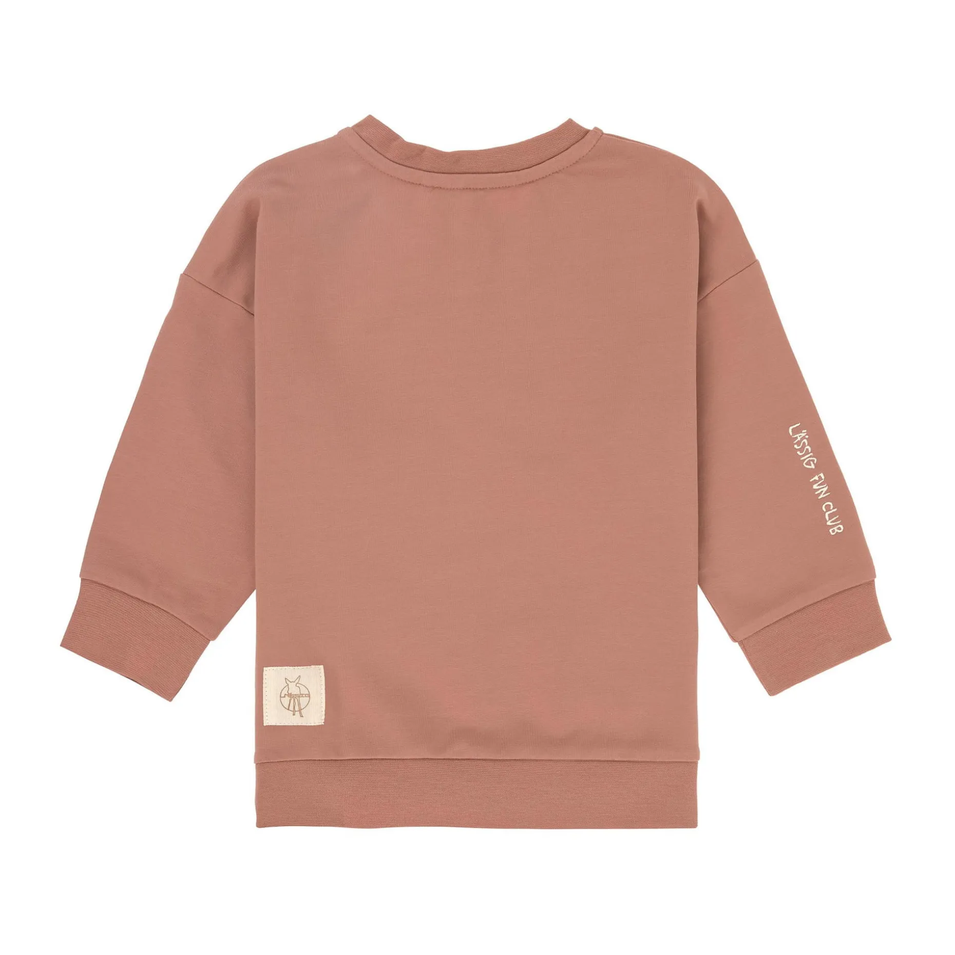 Kinder Pullover - Bio Baumwolle, Braun