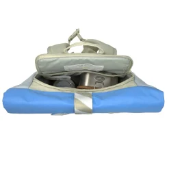 Kinderrucksack Rolltop - Sunny Explorer, Grün Blau