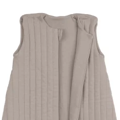 Kinder Schlafoverall 2.5 TOG - Bio Baumwolle, Taupe