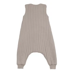 Kinder Schlafoverall 2.5 TOG - Bio Baumwolle, Taupe