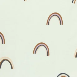 Kinder Schlafoverall 2,5 TOG - Regenbogen, Mint