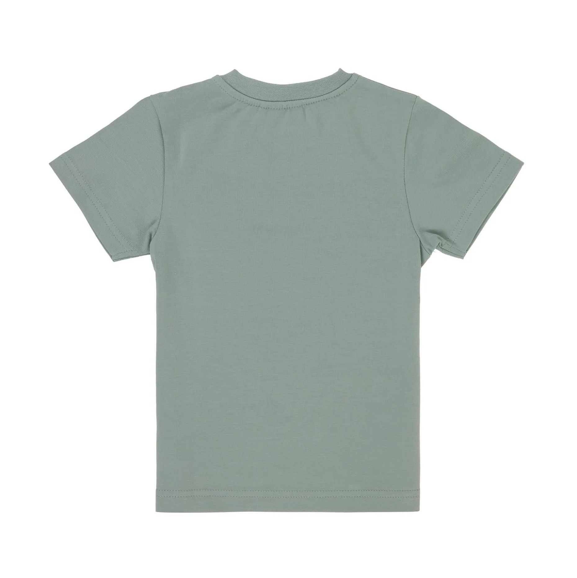 Kinder T-Shirt - Bio Baumwolle, Ente Granit Grün