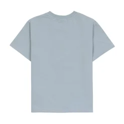 Kinder T-Shirt - Bio Baumwolle, Little Gang, Zitrone Hellblau