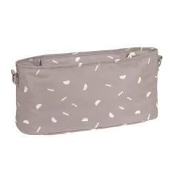 Kinderwagen Organizer - Blocks Taupe, Grau