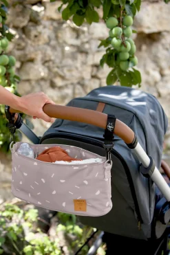 Kinderwagen Organizer - Blocks Taupe, Grau