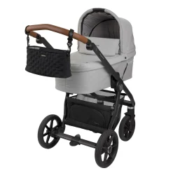 Kinderwagen Organizer gesteppt, Schwarz