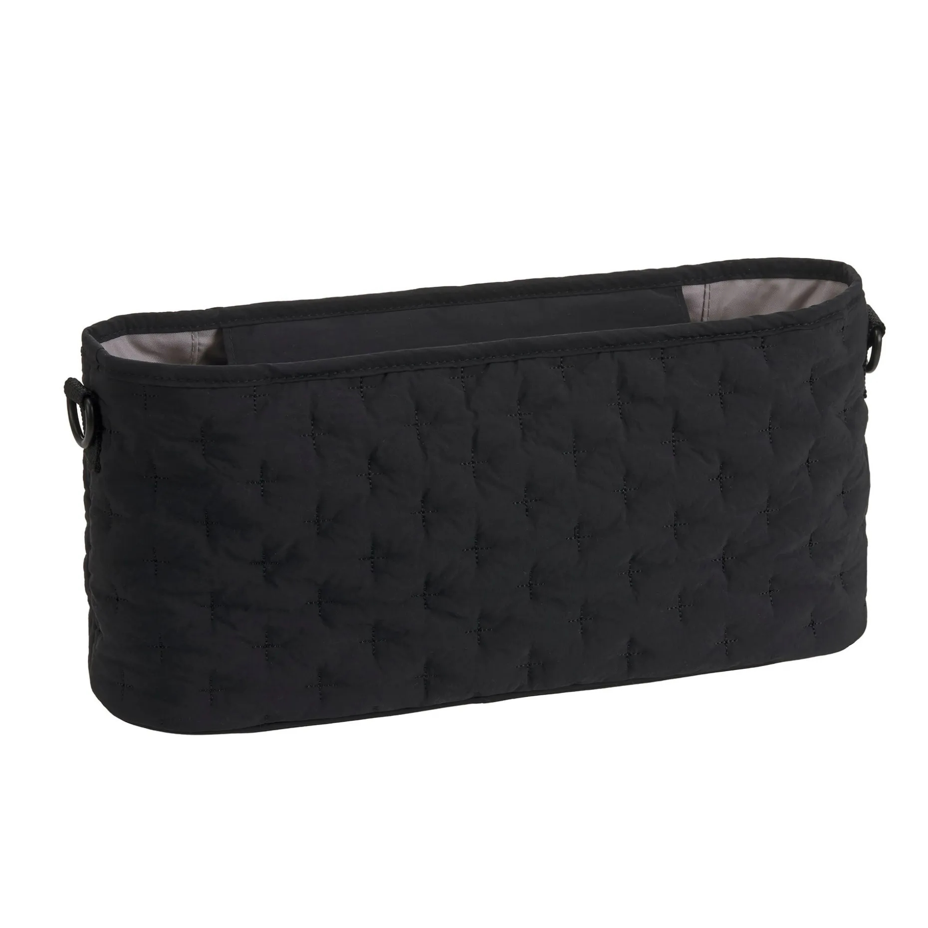 Kinderwagen Organizer gesteppt, Schwarz