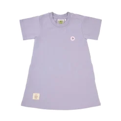 Kleid Kinder - Bio Baumwolle, Pastell Lila