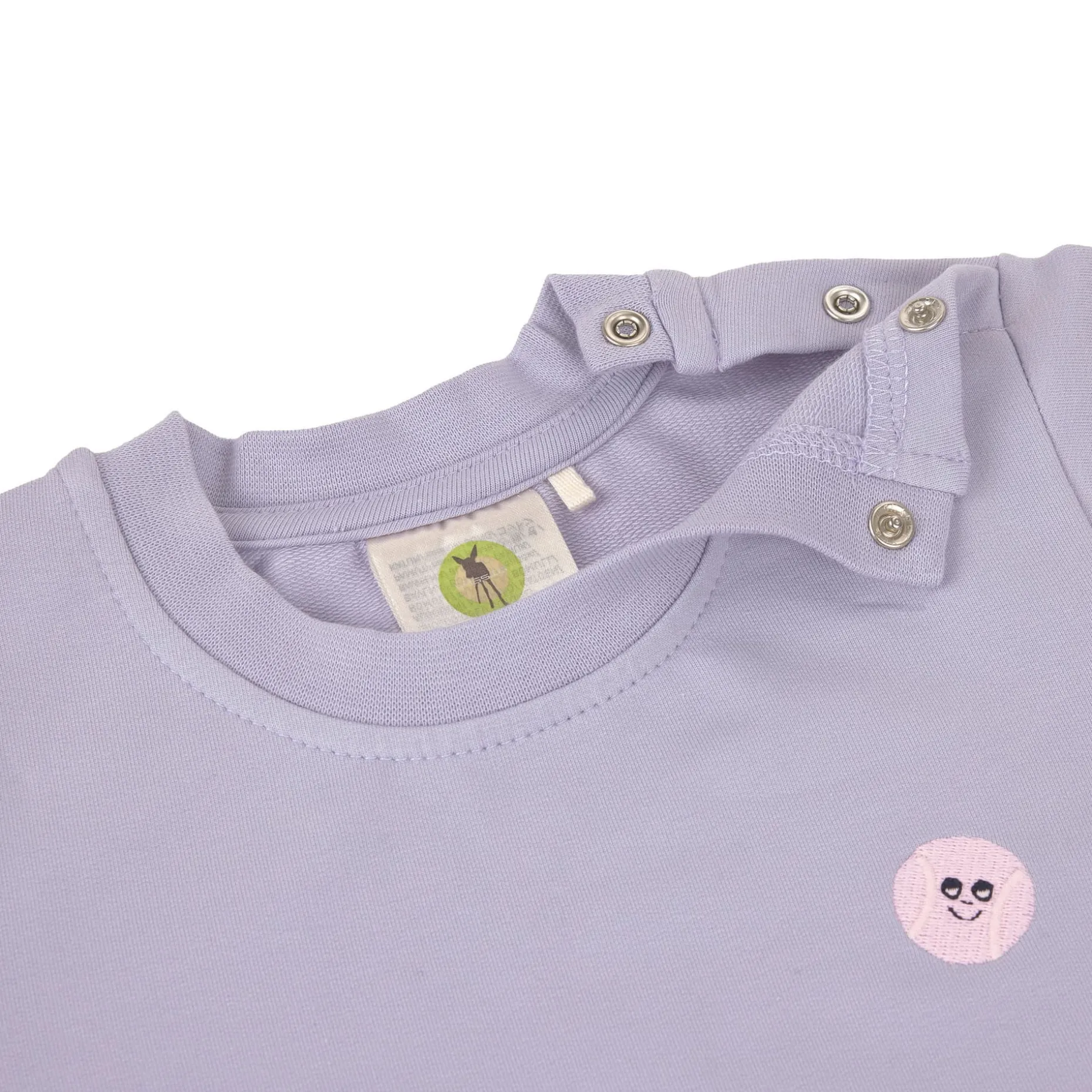 Kleid Kinder - Bio Baumwolle, Pastell Lila