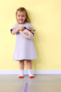 Kleid Kinder - Bio Baumwolle, Pastell Lila