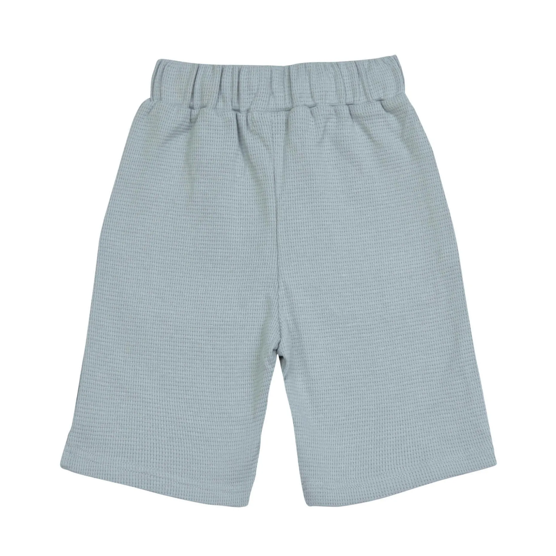 Kurze Hose Kinder - Bio Baumwolle, Little Gang, Hellblau