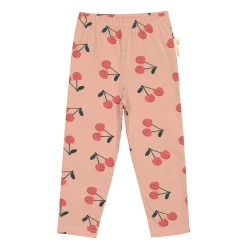 Leggings Kinder - Bio Baumwolle, Little Gang, Kirsche Rosa
