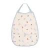 Lätzchen mit Auffangschutz Medium - Happy Fruits, Hellblau