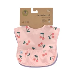 Lätzchen mit Auffangschutz (2 Stk) - Happy Fruits, Kirsche
