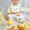 Lätzchen (5 Stk) - Happy Fruits, Zitrone