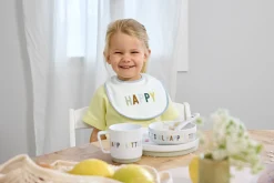 Lätzchen (5 Stk) - Happy Fruits, Zitrone