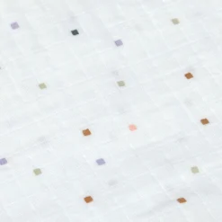 Mulltücher 3er Set 85 x 85 cm - Bio Baumwolle, Happy Fruits, Rosa