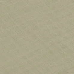 Mulltücher 3er Set 85 x 85 cm - Bio Baumwolle, Blätter Oliv