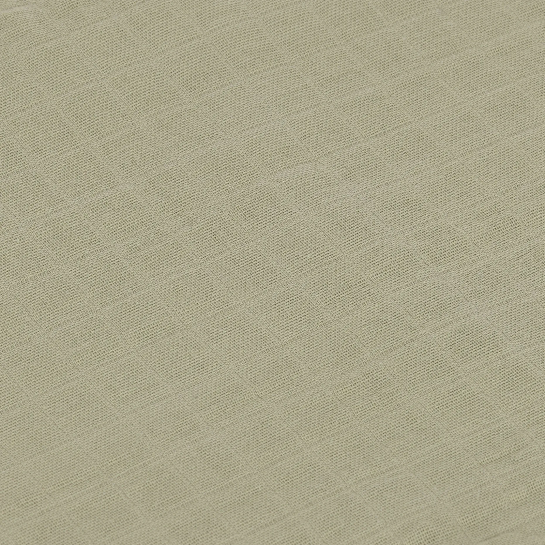 Mulltücher 3er Set 85 x 85 cm - Bio Baumwolle, Blätter Oliv