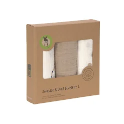Mulltücher 3er Set 85 x 85 cm - Little Mateys, Royal Blau