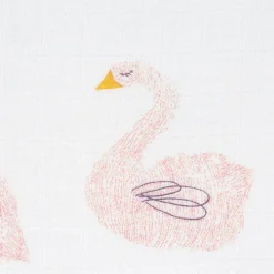 Mulltücher 3er Set 80 x 80 cm - Little Water, Swan