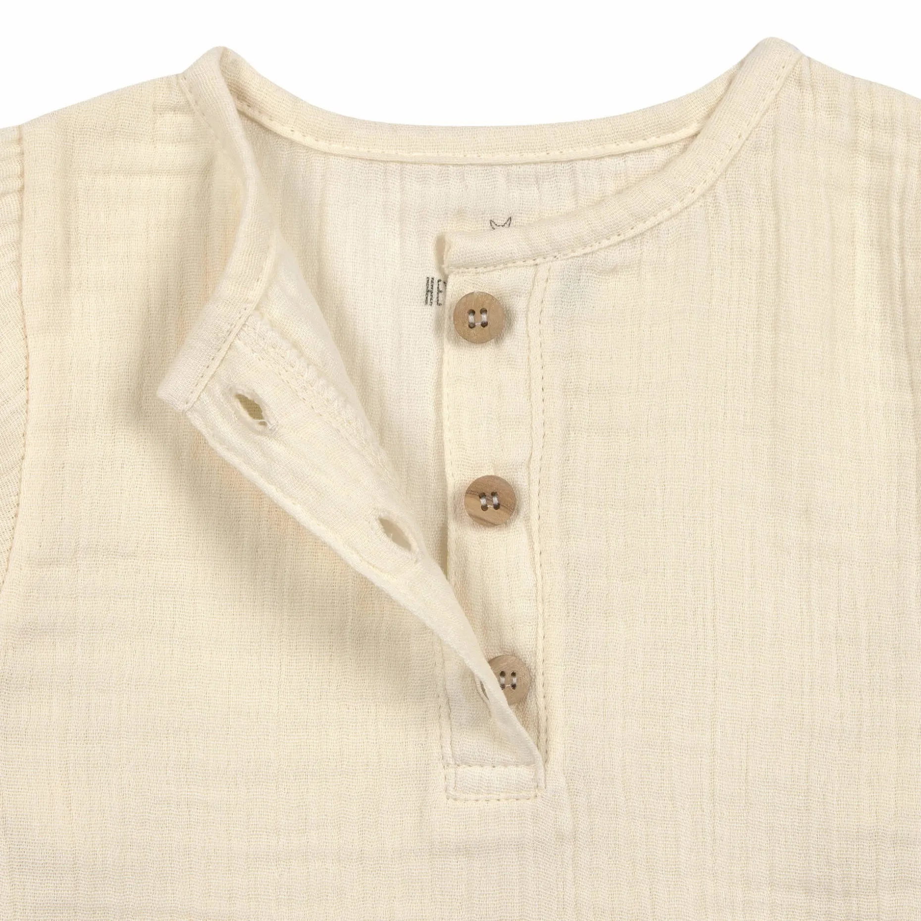 Musselin Langarmshirt - Bio Baumwolle, Hellgelb