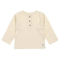 Musselin Langarmshirt - Bio Baumwolle, Hellgelb