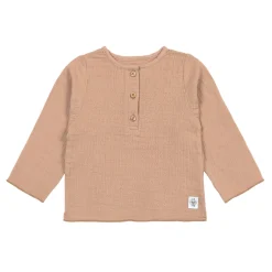 Musselin Langarmshirt - Bio Baumwolle, Orange