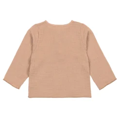 Musselin Langarmshirt - Bio Baumwolle, Orange