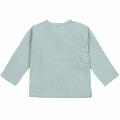 Musselin Wickelshirt - Bio Baumwolle, Silbergrau