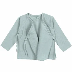 Musselin Wickelshirt - Bio Baumwolle, Silbergrau