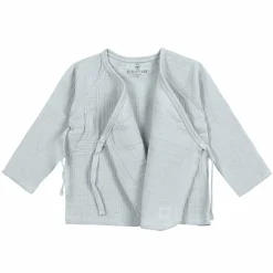 Musselin Wickelshirt - Bio Baumwolle, Blau