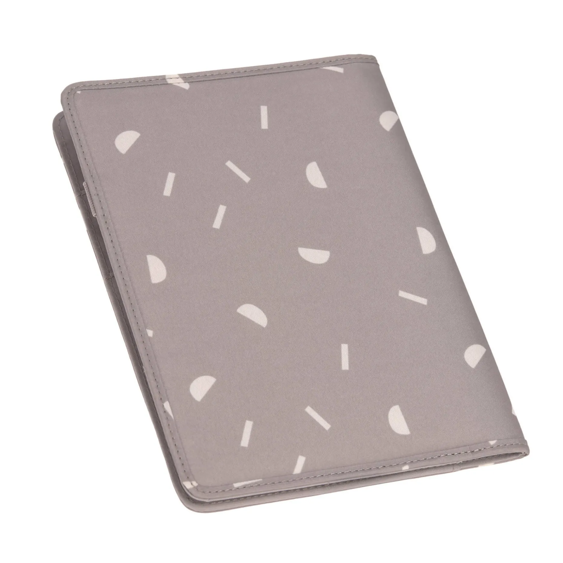 Mutterpasshülle - Blocks Taupe, Grau