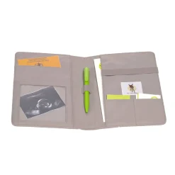 Mutterpasshülle - Blocks Taupe, Grau
