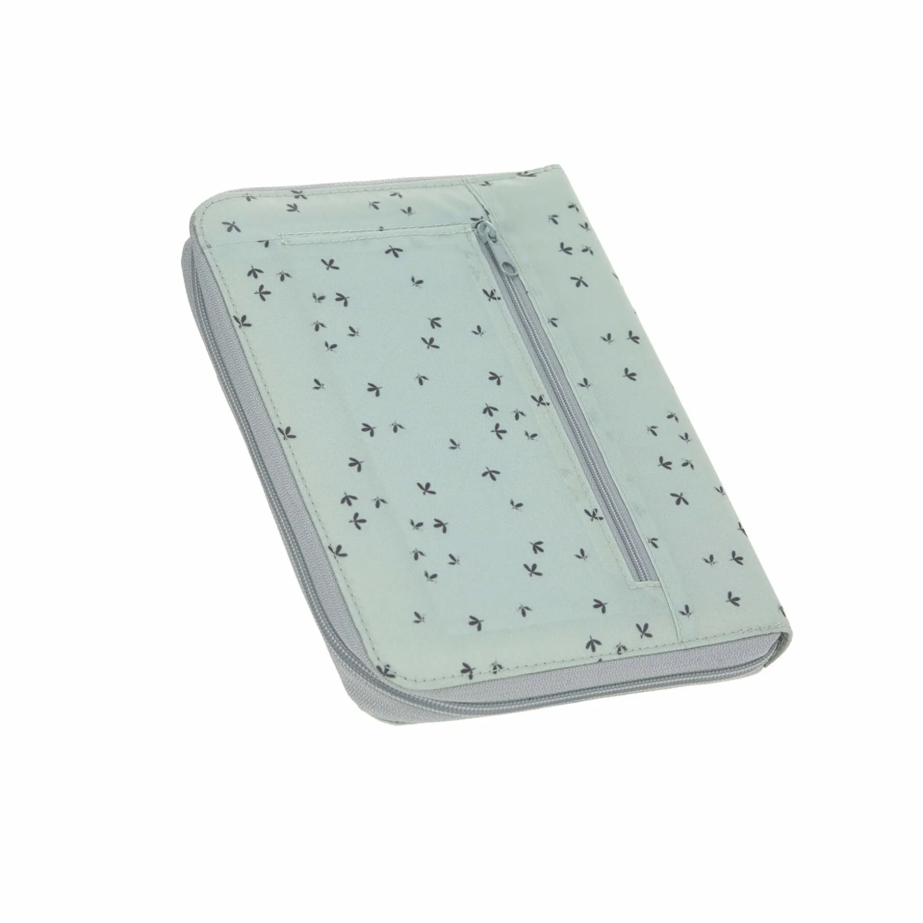 Mutterpasshülle - Document Pouch, Floral Mint