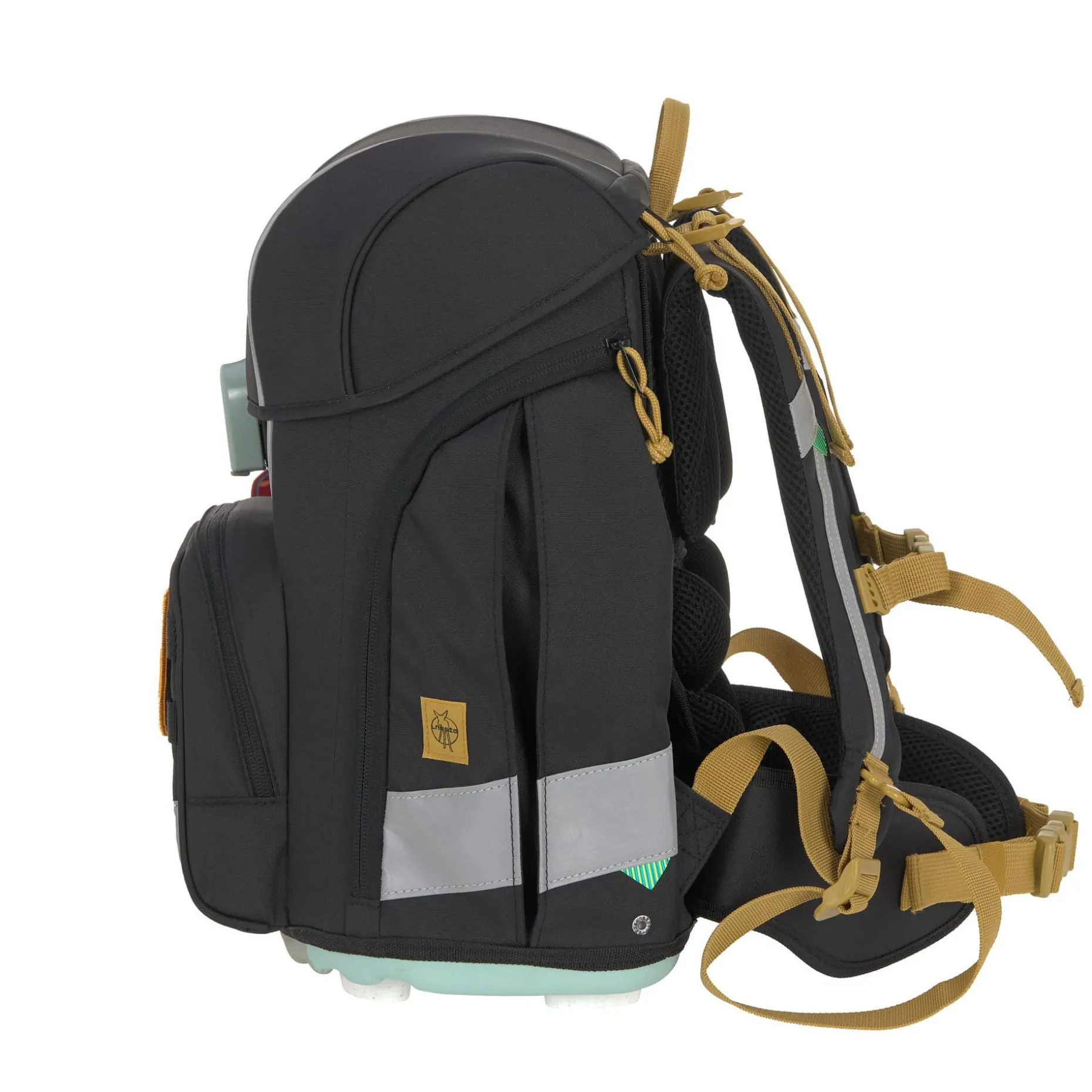 Schulranzen Set 7-teilig Boxy - Unique, Black